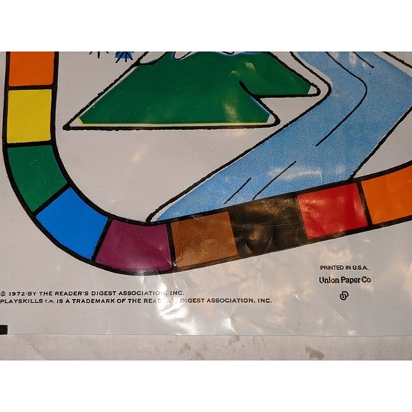 Vintage 1972 Readers Digest Playskill Kit Blocks Cards Mats Homeschool Rare - Picture 10 of 12